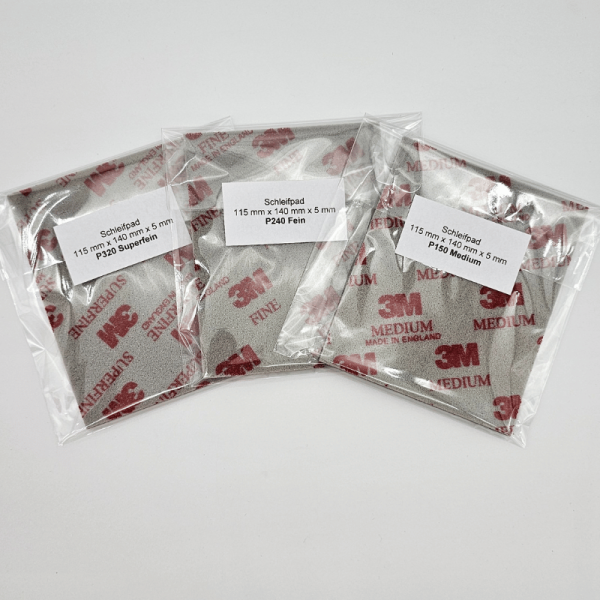 Schleifpad 3M P240 Fein - 115mm x 140mm x 5mm
